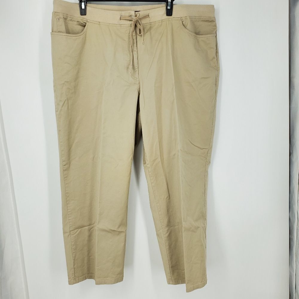 Avenue Blues Khaki Color Stretch Pant  Size 26